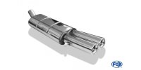 FOX final silencer - 2x76 Typ 13 - Audi 80/90 - Typ 89/B3...