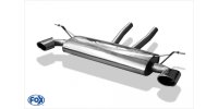 FOX final silencer exit right/left - 140x90 Typ 32 right/left - pipe diameter: 70mm - VW Touareg 7L