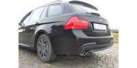 FOX Endschalldämpfer - 2x76 Typ 17 - BMW E90/E91/E92 320d