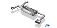 FOX Final Silencer exit with invisible tailpipes (exhaust flows from original tailpipes) - Opel Astra J OPC