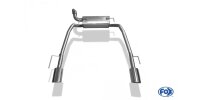 FOX Endschalldämpfer quer 115x85 Typ 32 - Opel Astra J Sports Tourer 1,6L