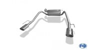 FOX final silencer across exit right/left - 115x85 Typ 32 right/left - Opel Astra J Sports Tourer 1,6L