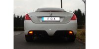 FOX final silencer - 2x106x71 Typ 32 - Peugeot 308 CC