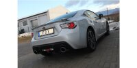 FOX Endschalldämpfer quer 129x106 Typ 32 - Subaru BRZ / Toyota GT86