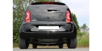 FOX tailpipe system right/left fits to original or FOX-final silencer - 1x80 Typ 25 right/left - Seat Mii / Skoda Citigo / VW up!