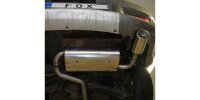 FOX Endschalldämpfer 115x85 Typ 33 - Mitsubishi Outlander (4WD)