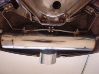 FOX Final Silencer center exit 140x90 Typ 32 - 99+ Porsche Boxster 986