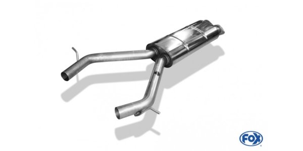 FOX front silencer - Mercedes E-Class S211/W211 E500