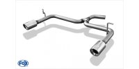 FOX tailpipe system right/left suitable for the original ESD - 1x90 Typ 17 right/left - Hyundai i30 CZ