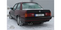 FOX Endschalldämpfer - 2x76 Typ 13 - BMW E30 320i/325i Facelift