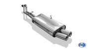 FOX final silencer - 2x76 Typ 13 - BMW E30 320i/325i Facelift