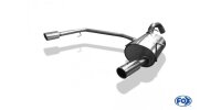 FOX Final Silencer exit 1x90 Typ 16 - Nissan Primera P12...