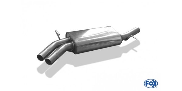 FOX front silencer - Audi A4 Typ B6