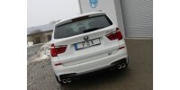 FOX Endschalldämpfer 2x90 Typ 17 - BMW X3 F25 35i/35d