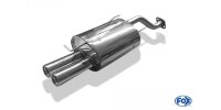 FOX final silencer double flow - 2x76 Typ 13 - Honda...