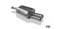 FOX final silencer double flow - 2x76 Typ 13 - Honda...