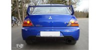 FOX Endschalldämpfer - 1x129 Typ 14 - Mitsubishi Lancer EVO IX