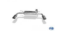 FOX final silencer across exit right/left - 1x100 Typ 17 right/left - Mitsubishi Lancer CYO Notchback/Sportback Diesel