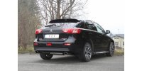 FOX Endschalldämpfer quer Ausgang rechts/links - 115x85 Typ 32 rechts/links - Mitsubishi Lancer CYO Stufenheck/Sportback Diesel