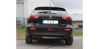 FOX Endschalldämpfer quer Ausgang rechts/links - 115x85 Typ 38 rechts/links - Mitsubishi Lancer CYO Stufenheck/Sportback Diesel