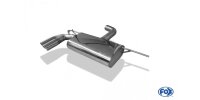 FOX Final Silencer one-sided 2x80 Typ 25 - VW Golf 7 (independent suspension)