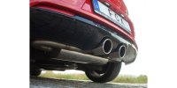 FOX final silencer center exit - 2x100 Typ 16 - VW Golf VI R 4-Motion