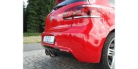 FOX final silencer center exit - 2x100 Typ 16 - VW Golf VI R 4-Motion