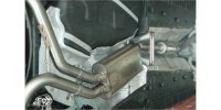 FOX front silencer (2-piece) - Seat Exeo 3R (ST) 2,0L TFSI