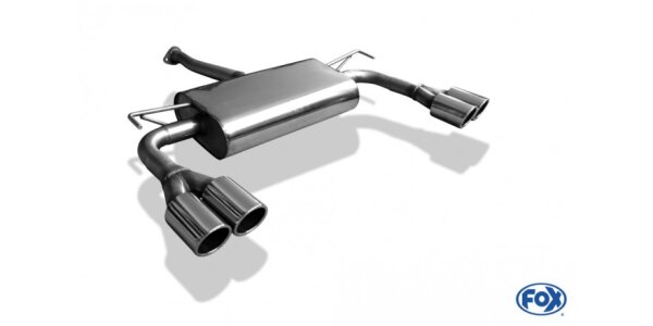 FOX Endschalldämpfer 2x80 Typ 16 - Hyundai ix35