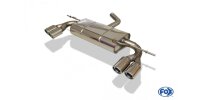 FOX Endschalldämpfer Ø55mm 2x76 Typ 17 - VW Scirocco 13