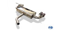 FOX Final Silencer exit Ø55mm 2x76 Typ 17 - VW Scirocco 13