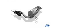 FOX final silencer with exit in original tailpipes - Hyundai Veloster