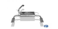 FOX Final Silencer across exit 115x85 Typ 32 - Mazda 5 CR1