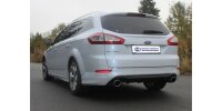 FOX Endschalldämpfer rechts/links - 1x100 Typ 16 rechts/links - Ford Mondeo IV Turnier (Kombi) Titanium S