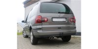 FOX Endschalldämpfer - 2x80 Typ 13 - Ford Galaxy WGR / VW Sharan 7M