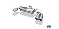 FOX final silencer right/left - 2x80 Typ 25 right/left - VW Golf VII (independent suspension)