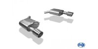 FOX Endschalldämpfer 1x100 Typ 16 - Audi A6 4G 2,0L TFSI/2,8LFSI