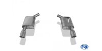 FOX Endschalldämpfer 1x100 Typ 16 - Audi A6 4G 2,0L TFSI/2,8LFSI