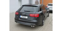 FOX Endschalldämpfer zweiflutig 2x90 Typ 13 - Audi A6 4G 2,0 TDI