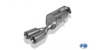 FOX final silencer one-sided - 2x80 Typ 13 - Peugeot 207 SW