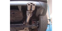 FOX final silencer one-sided - 2x80 Typ 13 - Peugeot 207 SW