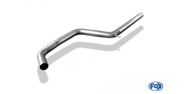 FOX front silencer replacement pipe - VW Golf VII 2,0L GTI/TCR