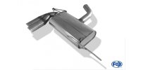 FOX final silencer - 2x76 Typ 17 - VW Golf V GTI...