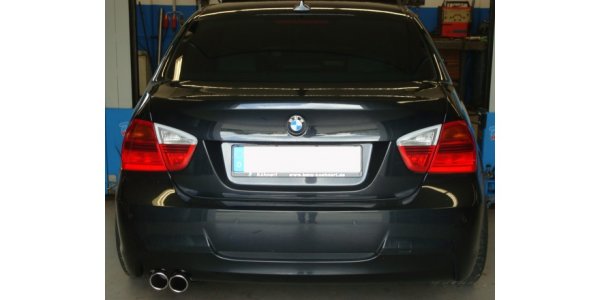 FOX Endschalldämpfer - 2x80 Typ 12 - BMW E90/E91/E92 325d/330d