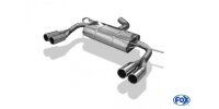 FOX Endschalldämpfer 2x76 Typ 12 - VW Touran Cross GTD