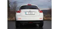 FOX Endschalldämpfer 115x85 Typ 32 - 10+ Nissan Juke F15 (AWD)