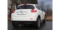 FOX final silencer across exit right/left - 115x85 Typ 32 right/left - Nissan Juke F15 (AWD)