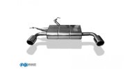 FOX final silencer across exit right/left - 1x90 Typ 16 right/left - Dacia Duster 4x4 Facelift