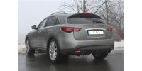 FOX Endschalldämpfer quer 129x106 Typ 32 - Infiniti FX30d