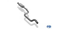 FOX front silencer - Ford Focus III ST Hatchback/Turnier